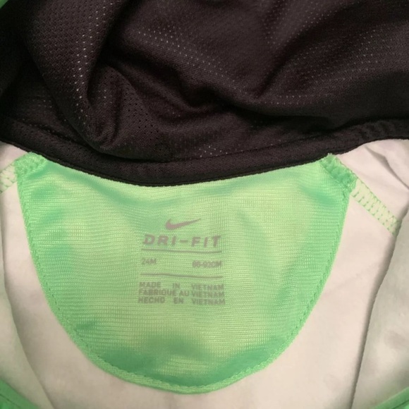Nike Dri-Fit Therma 2-piece Baby Sweat Pants And Zip Hoodie Green And Black 24M - Picture 3 of 12
